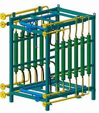 Комплект теплообменников для КУ 4HR3KN